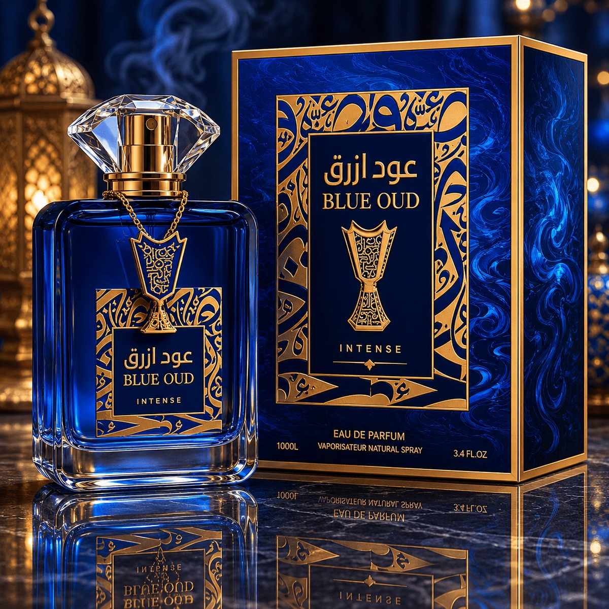 Blue Oud Intense — Boisé & Épicé